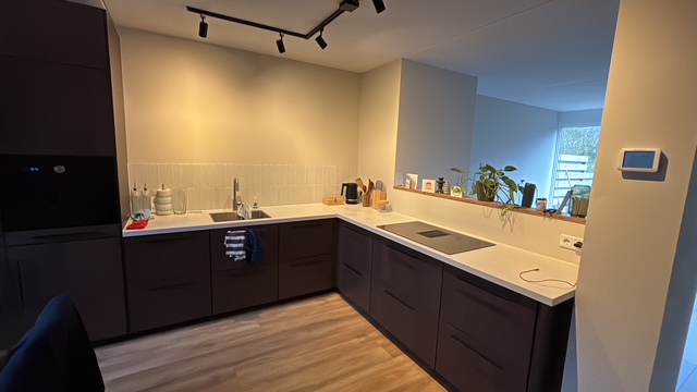 Keuken geplaatst